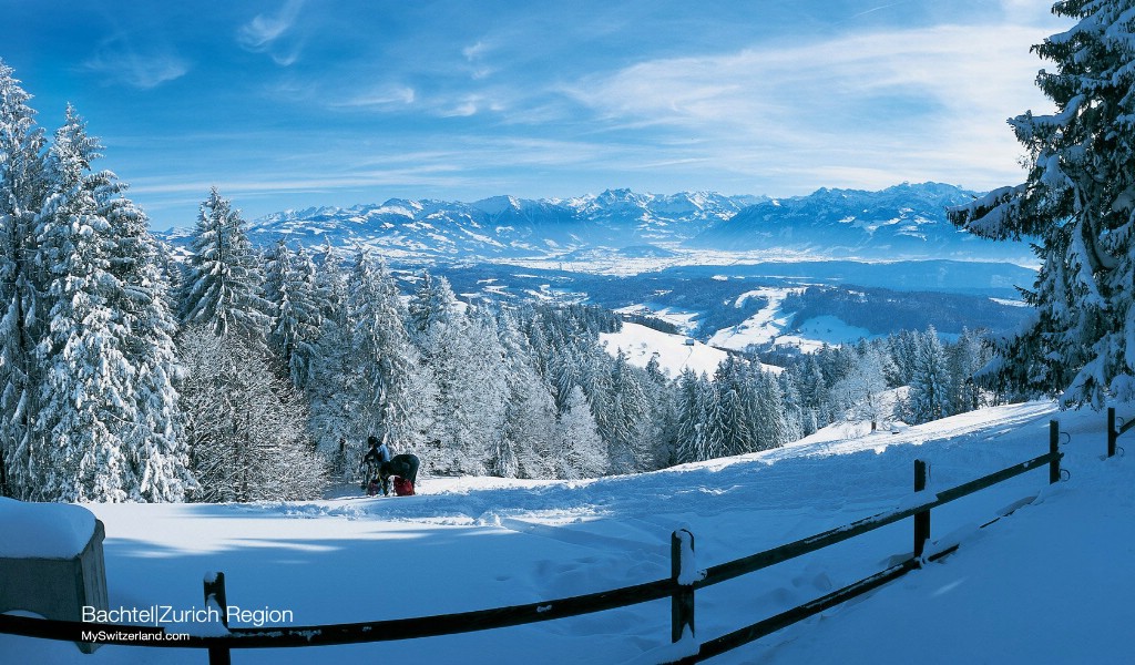 壁纸1024×600瑞士冬季旅游景点壁纸壁纸,瑞