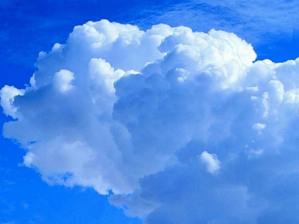 壁纸1024×768意境 蓝天白云壁纸壁纸,意境!蓝