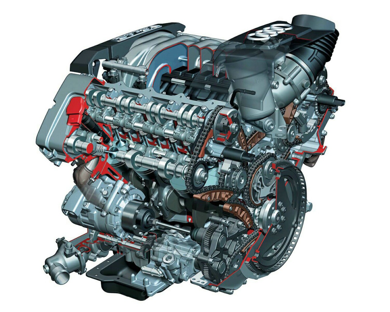 动力之源 汽车引擎写真壁纸